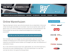 Tablet Screenshot of onlinewarenhuizen.com